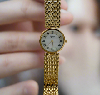 Dior Gold & Mother of Pearl Watch