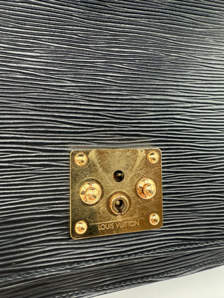 Louis Vuitton Monceau Epi Leather Black