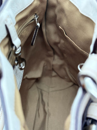 COACH Shoulder Bag Signature White