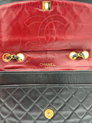 CHANEL VINTAGE LAMBSKIN GHW SHOULDER BAG