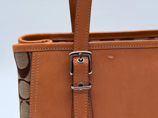 COACH Signature Hampton Handbag