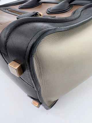 CELINE Mini Tricolor Luggage Medium