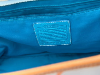 COACH Hampton Multicolor Scribble Tote