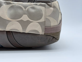 COACH Patchwork Brown Shoulder Bag