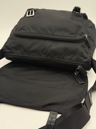 Prada Tessuto Black Shoulder/Crossbody Bag