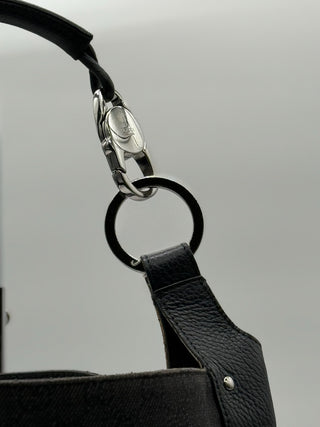 Gucci Black GG Monogram Canvas Hobo Bag