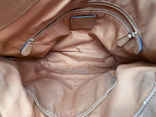 COACH Clarkson Leather Tan Hobo