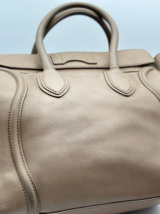 CELINE Mini Luggage Dune Handbag