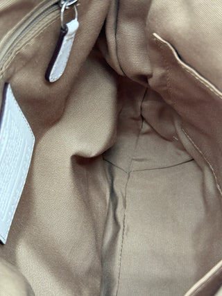 COACH Shoulder Bag Signature White