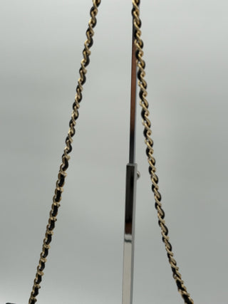 Chanel Vintage Leather Matelasse Coco Mark Tassel Chain Bag