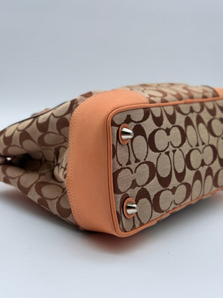 COACH Signature Hampton Handbag