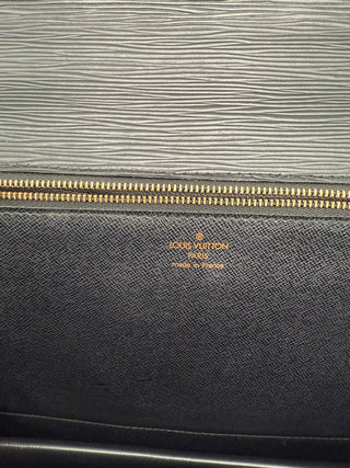 Louis Vuitton Monceau Epi Leather Black