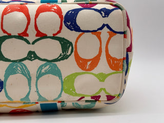 COACH Hampton Multicolor Scribble Tote