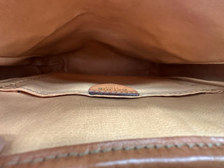 CELINE Vintage Macadam Brown Medium Crossbody