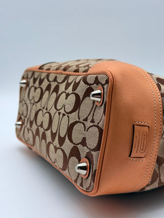 COACH Signature Hampton Handbag