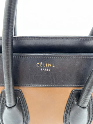 CELINE Mini Tricolor Luggage Medium