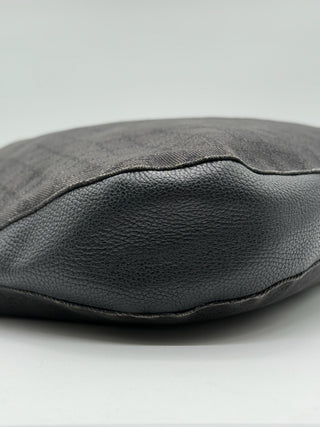 Gucci Black GG Monogram Canvas Hobo Bag