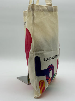 Louis Vuitton Canvas Tote Bag