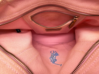 Ralph Lauren Canvas Pink Tote