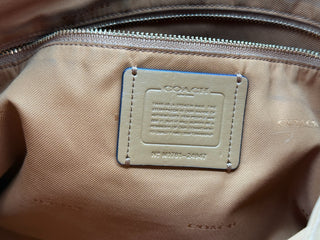 COACH Clarkson Leather Tan Hobo
