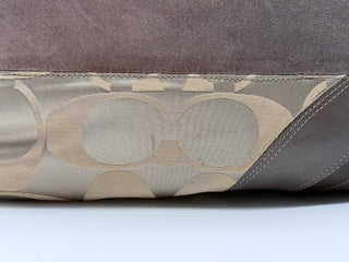 COACH Patchwork Brown Shoulder Bag