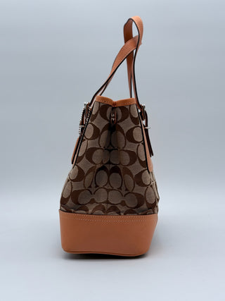 COACH Signature Hampton Handbag