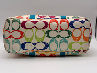 COACH Hampton Multicolor Scribble Tote