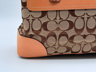 COACH Signature Hampton Handbag