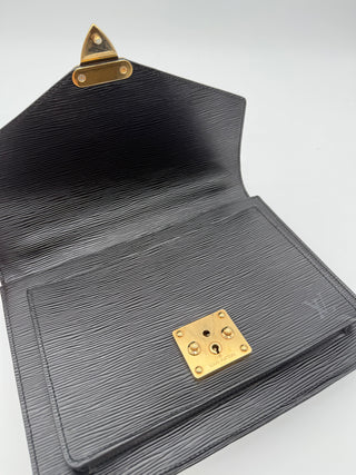 Louis Vuitton Monceau Epi Leather Black