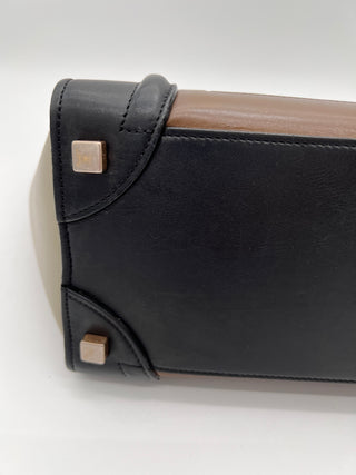 CELINE Mini Tricolor Luggage Medium