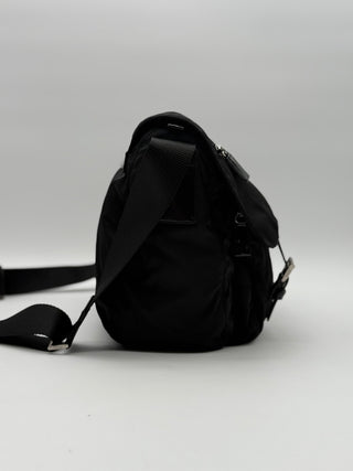 Prada Tessuto Black Shoulder/Crossbody Bag