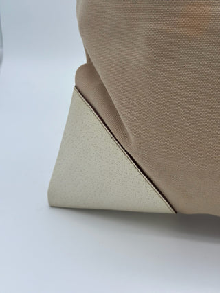 Prada Cinghiale-Trimmed Canapa Tote