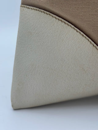 Prada Cinghiale-Trimmed Canapa Tote