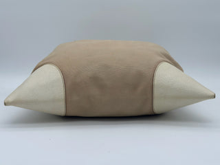 Prada Cinghiale-Trimmed Canapa Tote