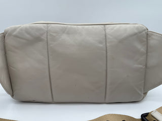 Bottega Veneta Intrecciato Leather Body Bag Ivory