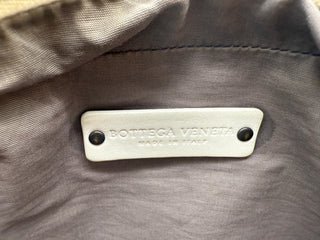 Bottega Veneta Intrecciato Leather Body Bag Ivory
