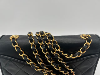 CHANEL Single Flap Halfmoon Camera Bag