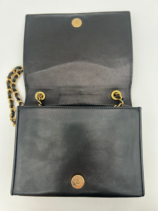 CHANEL Single Flap Halfmoon Camera Bag