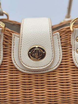New Yorker Wicker Handbag