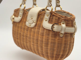 New Yorker Wicker Handbag