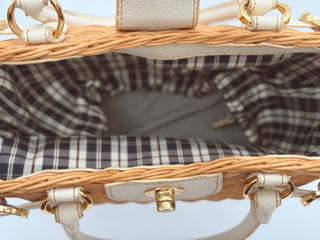 New Yorker Wicker Handbag