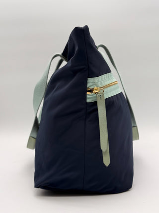 Tori Burch Navy Blue Tote