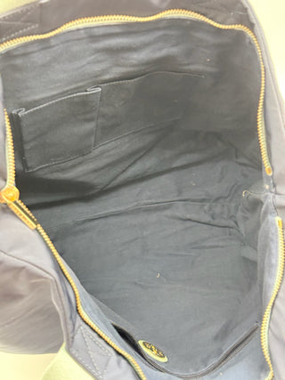 Tori Burch Navy Blue Tote