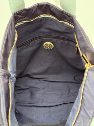 Tori Burch Navy Blue Tote