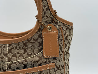 Coach Ergo Canvas Handbag