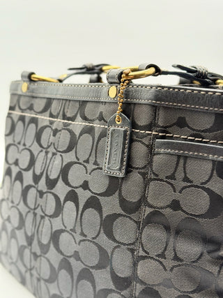 Coach Signature Black Shoulder Bag/Tote