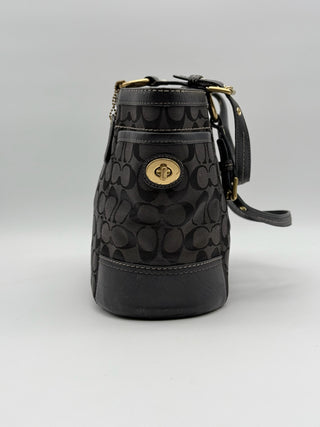 Coach Signature Black Shoulder Bag/Tote