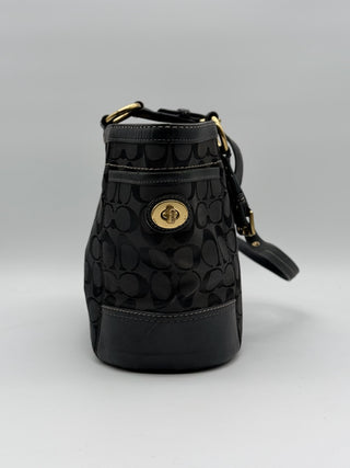Coach Signature Black Shoulder Bag/Tote