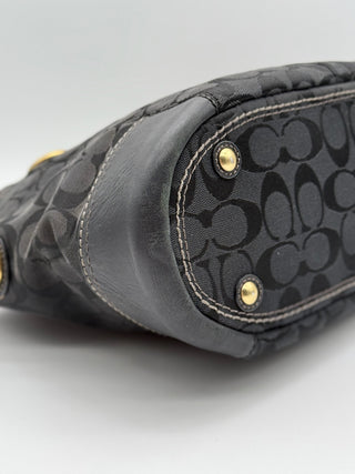 Coach Signature Black Shoulder Bag/Tote