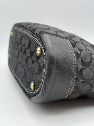 Coach Signature Black Shoulder Bag/Tote